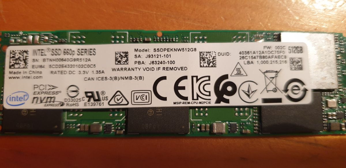 Carte Mémoire RAM